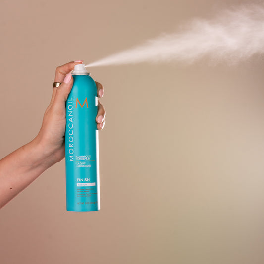 Moroccanoil Luminous Hairspray for medium hold styling