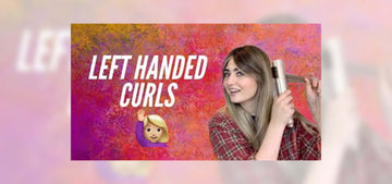 Curling with the left hand TYME Iron 