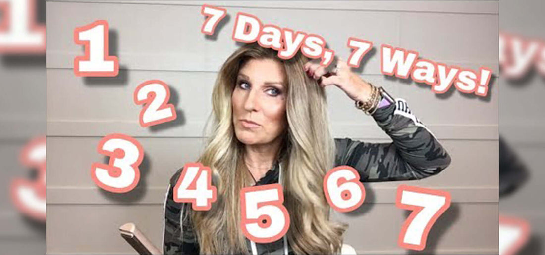 7 Easy Hairstyles For 7 Days
