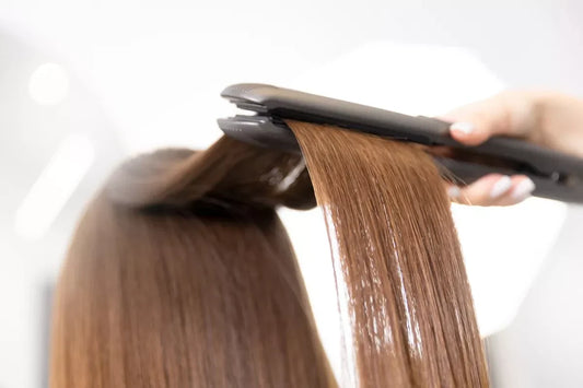 Hair straightening for women