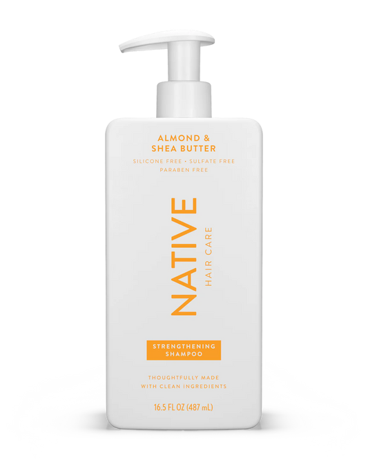 Image of a bottle of Native Shampoo.