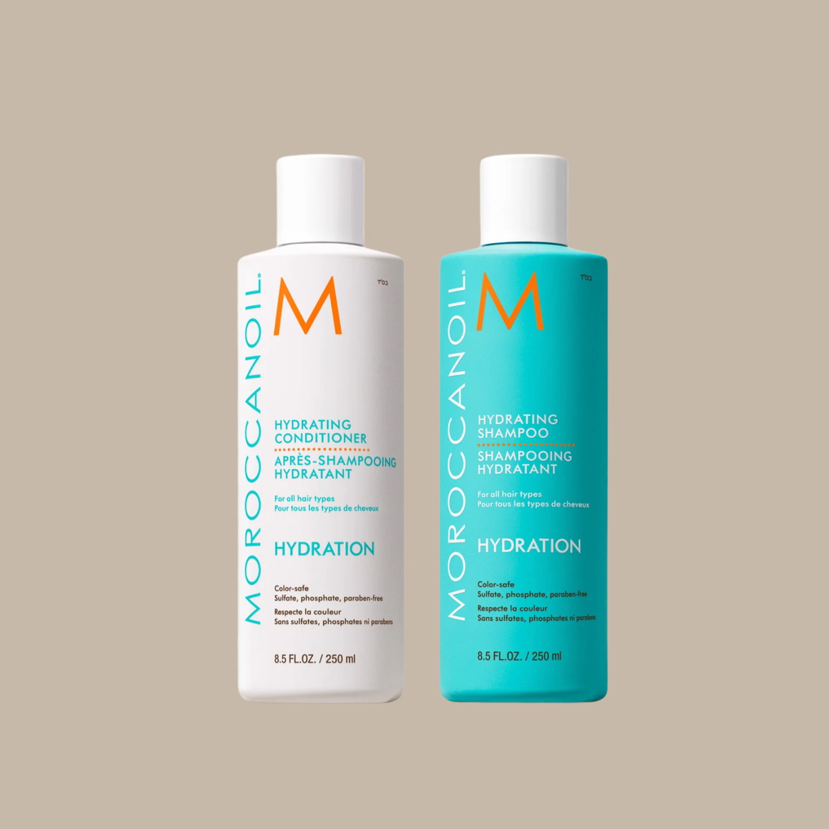 Moroccanoil Hydration Bundle, hydrating shampoo and conditioner