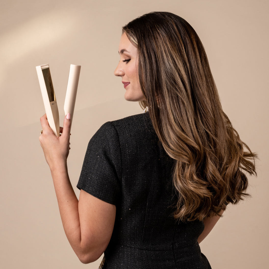 TYME Iron Pro in Cashmere, styled