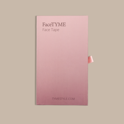 FaceTYME face tape, square and pill shaped tapes