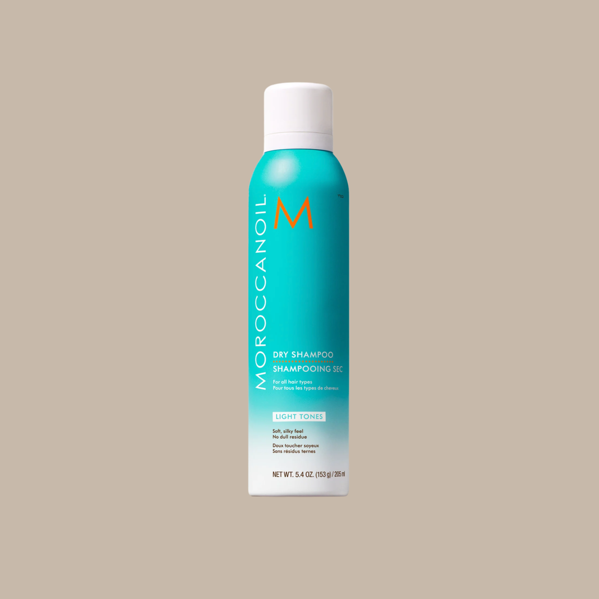 Moroccanoil Dry Shampoo in the Blonde shade, for light hair