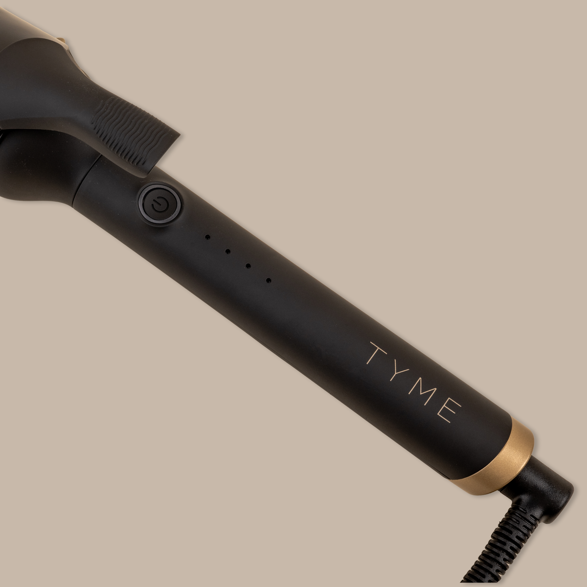 TYME 1.25 inch curling iron, works on any hair type