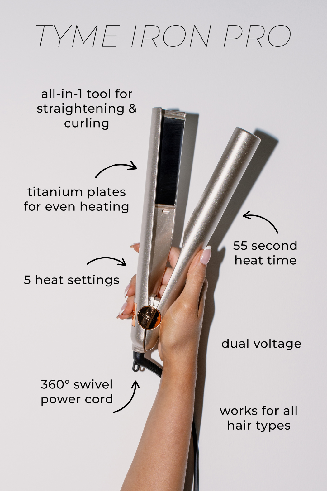 how to use 2 in 1 curling and straightening iron