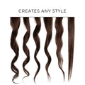 Many of the styles that can be created using the TYME Iron Pro.