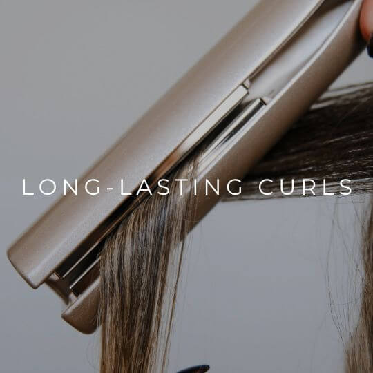 The secret to your longest lasting curls? That's a secret we're HAPPY to tell, XOXO.