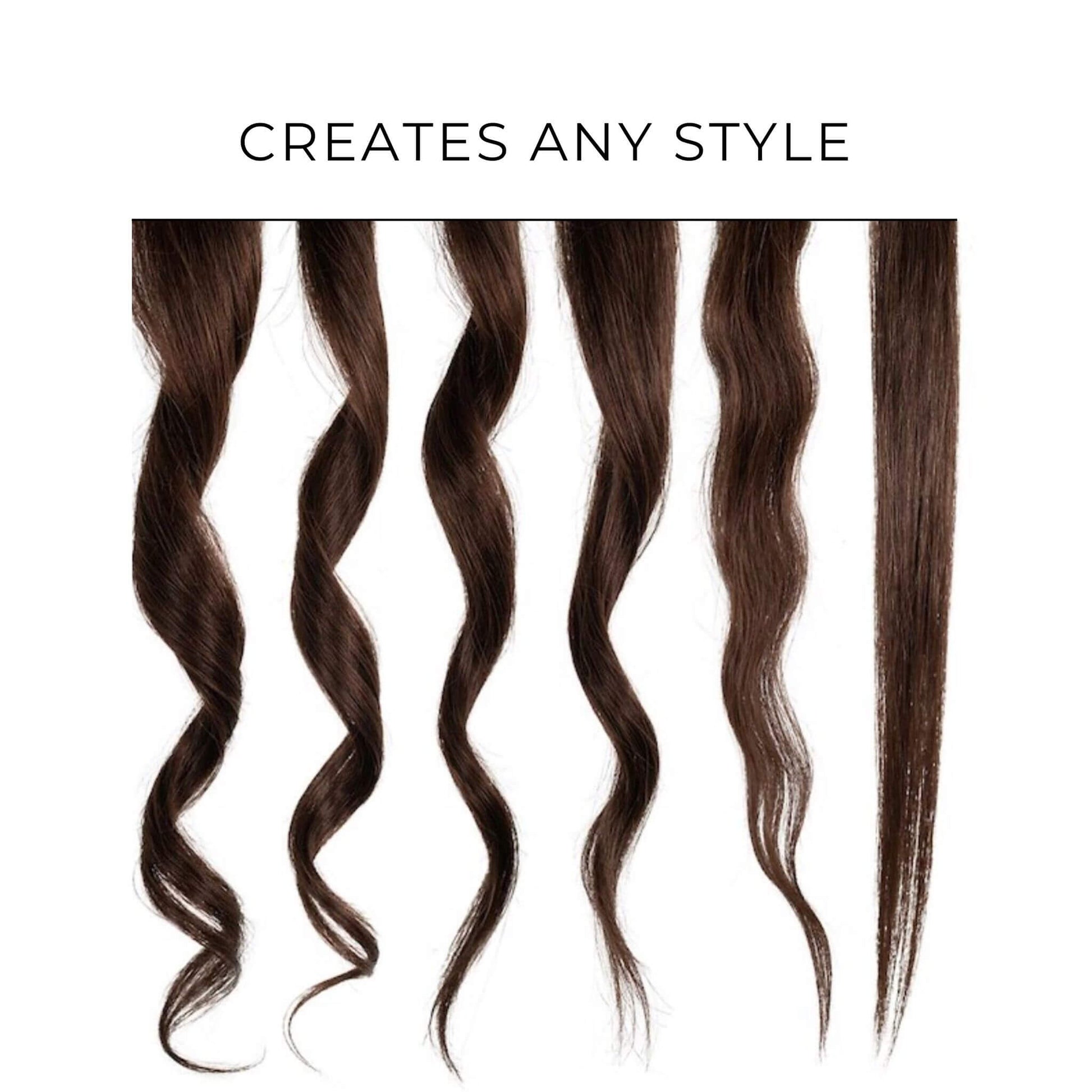 Many of the styles that can be created using the TYME Iron Pro: Aura.
