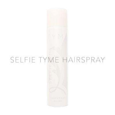 TYME Inventor and CEO, Jacynda Smith says SelfieTYME Hair Spray has a buildable strong hold formula.