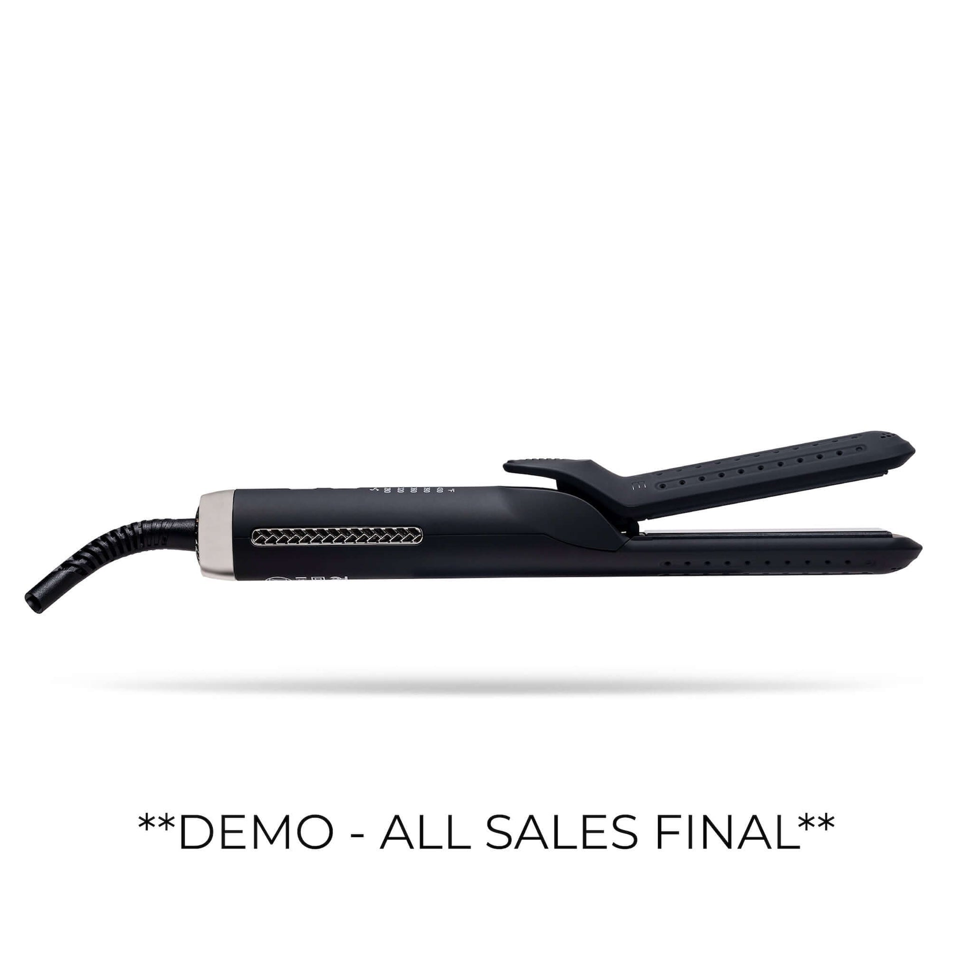 TYME Iron Air: Obsidian Demo side view open.